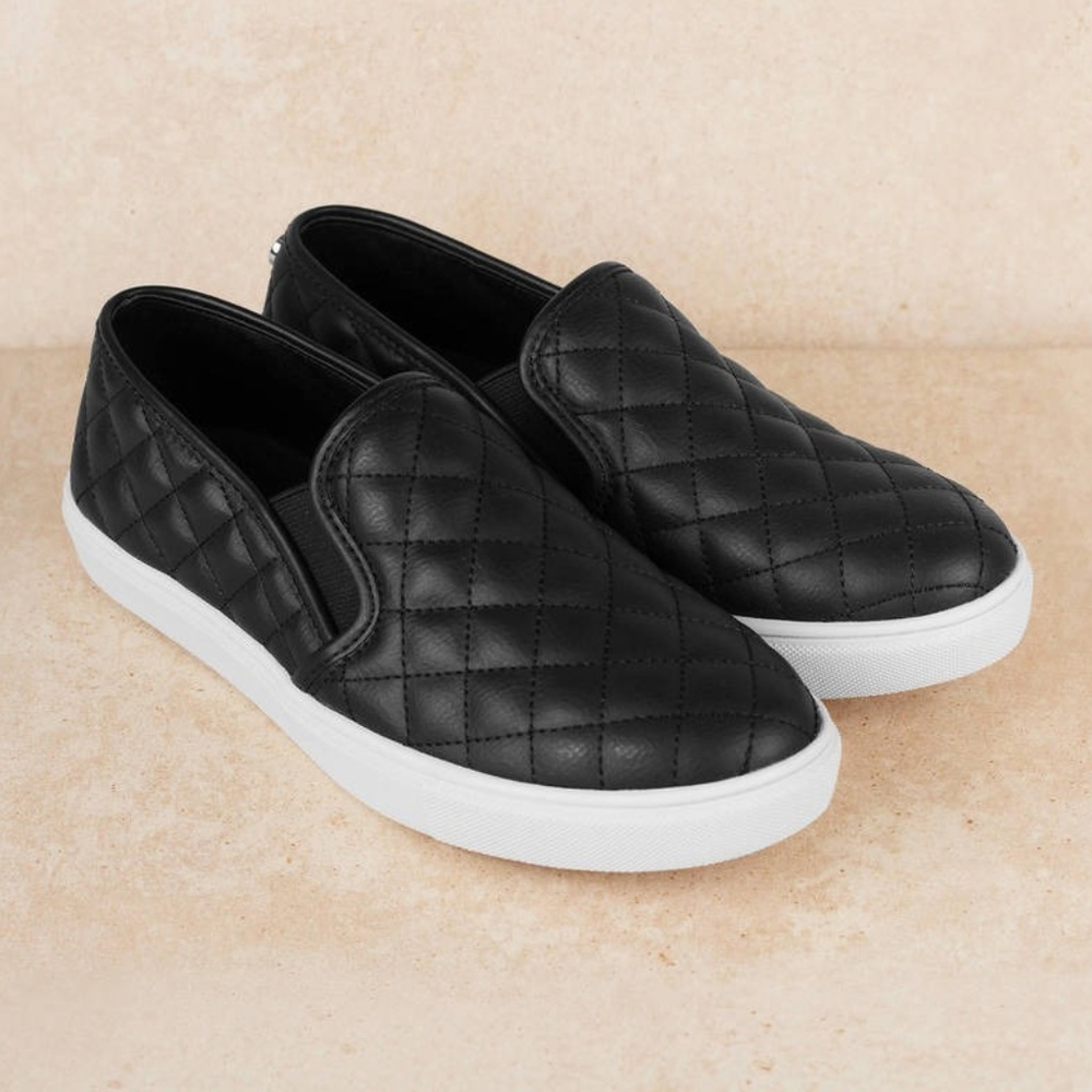 Steve Madden Quilted Slip-on Sneakers